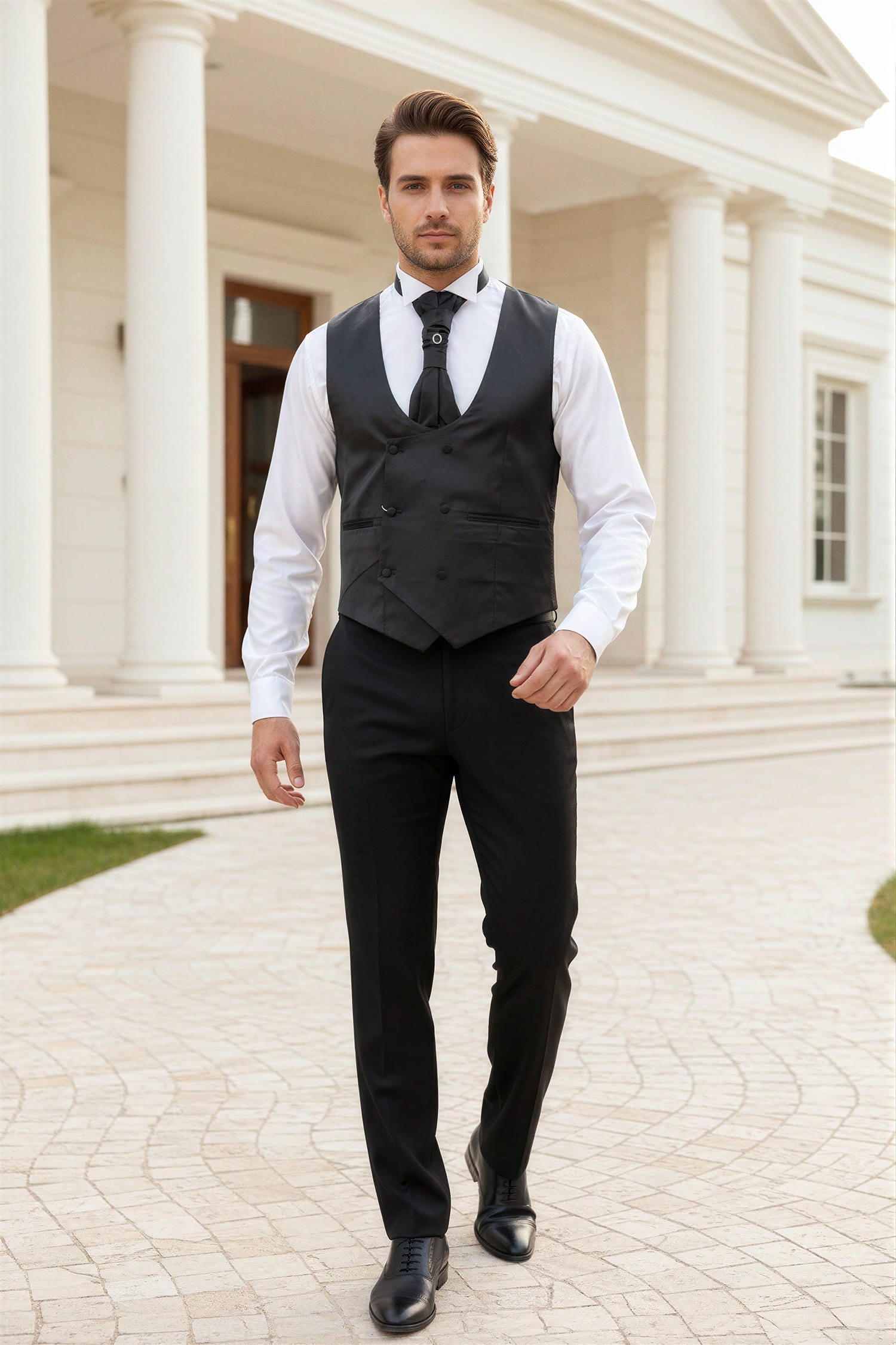 Set Gilet e Plastron